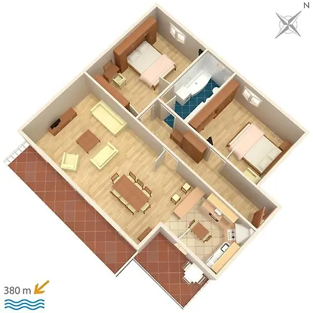 With Parking Space - 9696 Apartamento *
